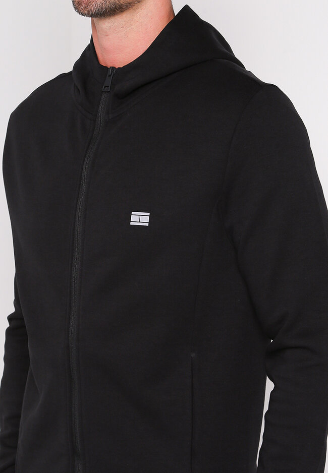 tommy hilfiger funnel neck hoodie