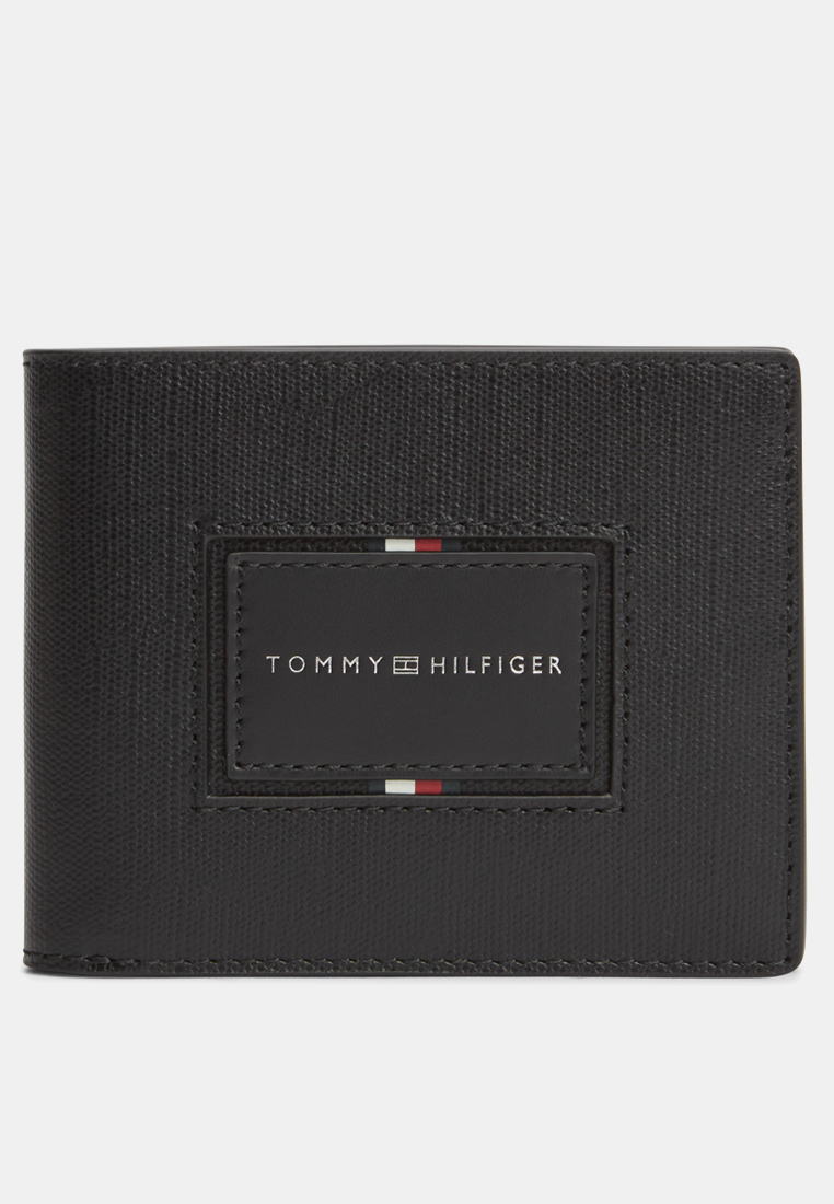 Tommy Hilfiger Leather Bifold Credit Card Wallet - Th Mainline