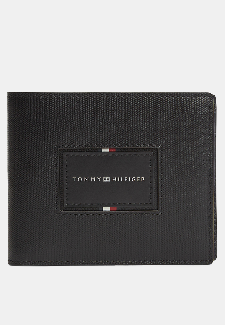 Tommy Hilfiger Leather Caviar Grain Bifold Wallet - Th Mainline