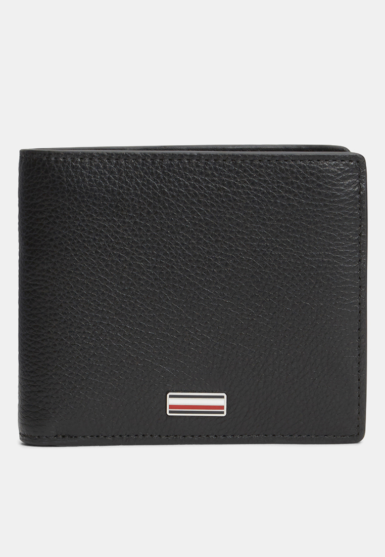 Tommy Hilfiger Credit Card & Coin Leather Bifold Wallet - Th Mainline