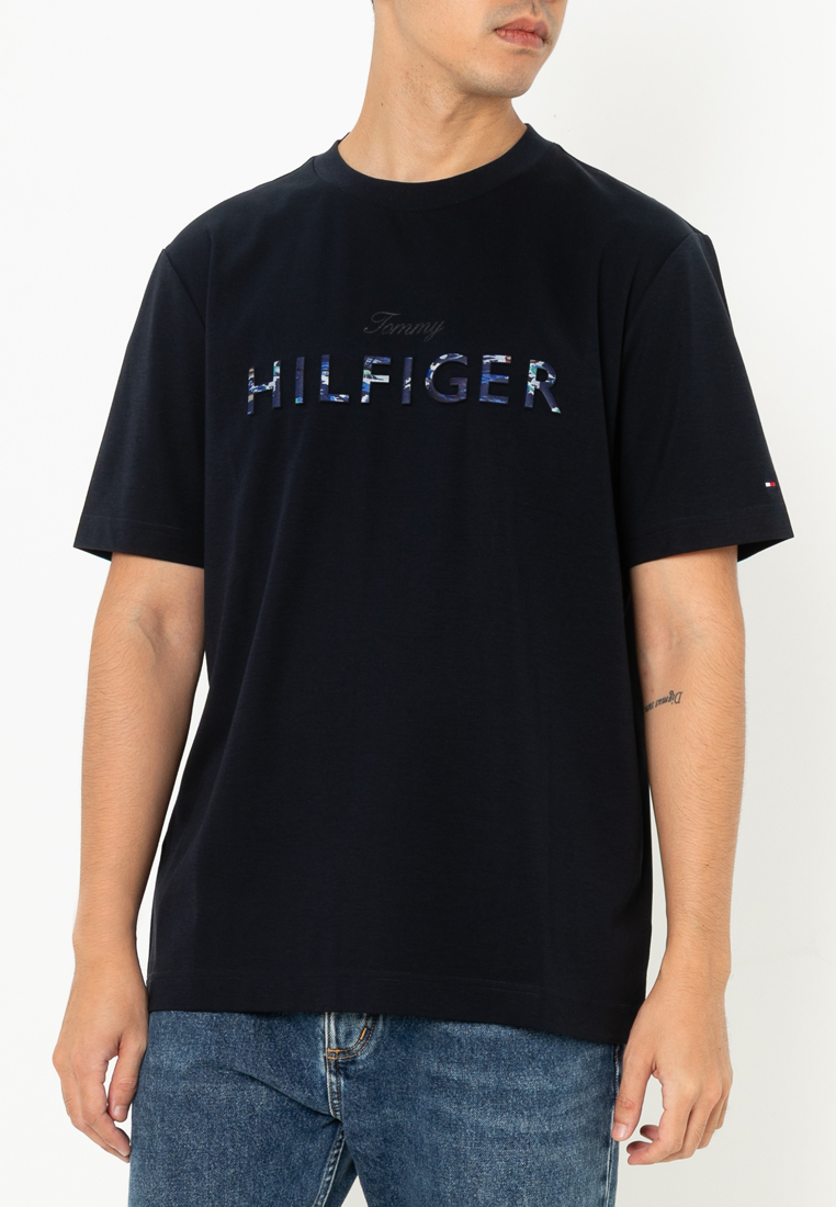 Tommy Hilfiger Hilfiger Embossed Logo Tee - Tommy Mainline