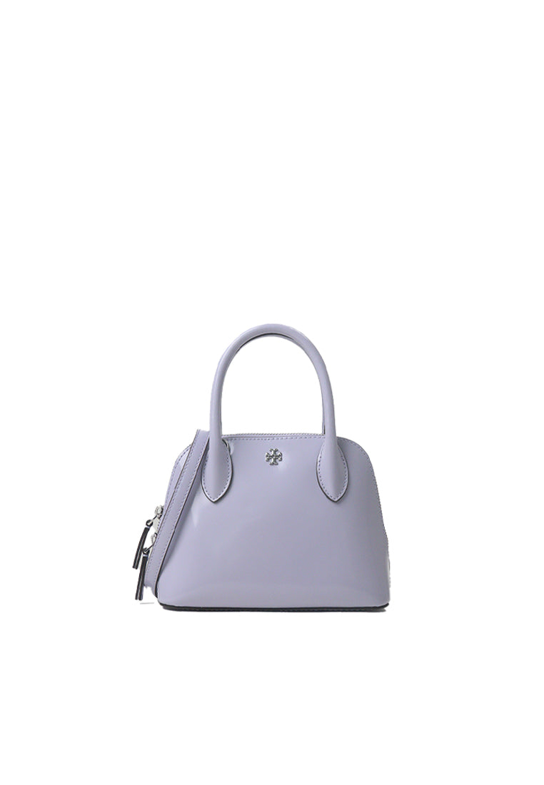 Tory Burch Tory Burch Emerson Crossbody Bag Mini Dome In Violet Sky 159532