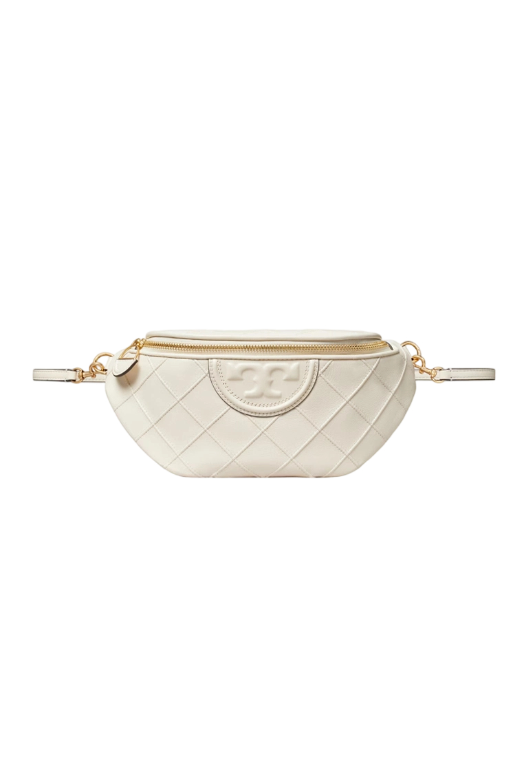 TORY BURCH Women's Fleming Soft Belt Bag in Light Cream Color 160132
