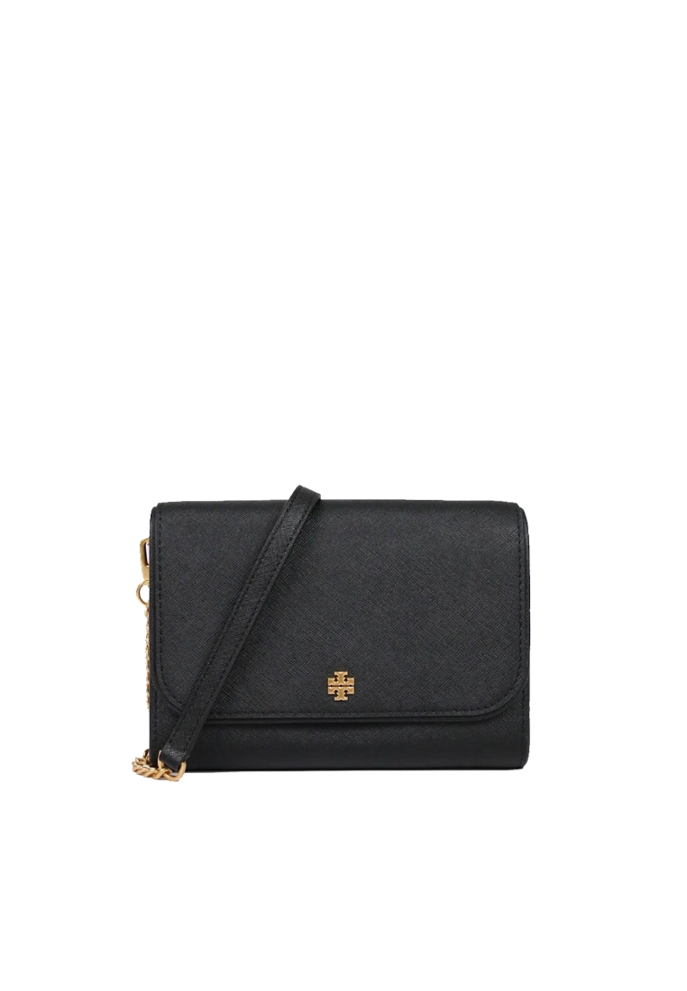 Tory Burch Tory Burch 136093 Emerson Chain Wallet In Black