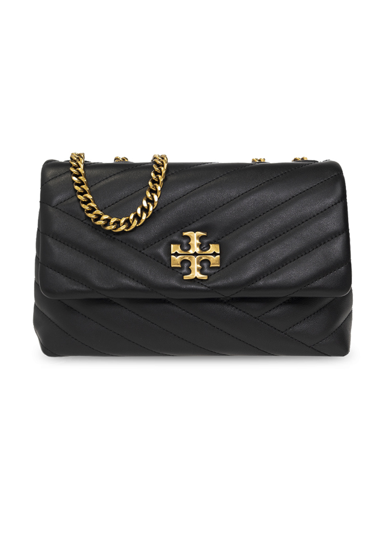 Tory Burch TORY BURCH Kira Small Chevron Convertible Shoulder Bag Black 90452