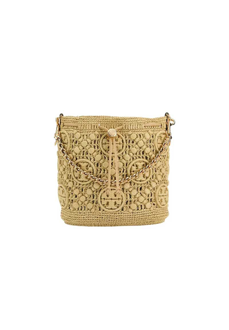 Tory Burch Monogram Women's Shoulder Bag in Beige 169134