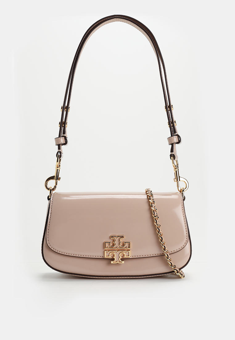 Tory Burch Britten Patent Shoulder Bag