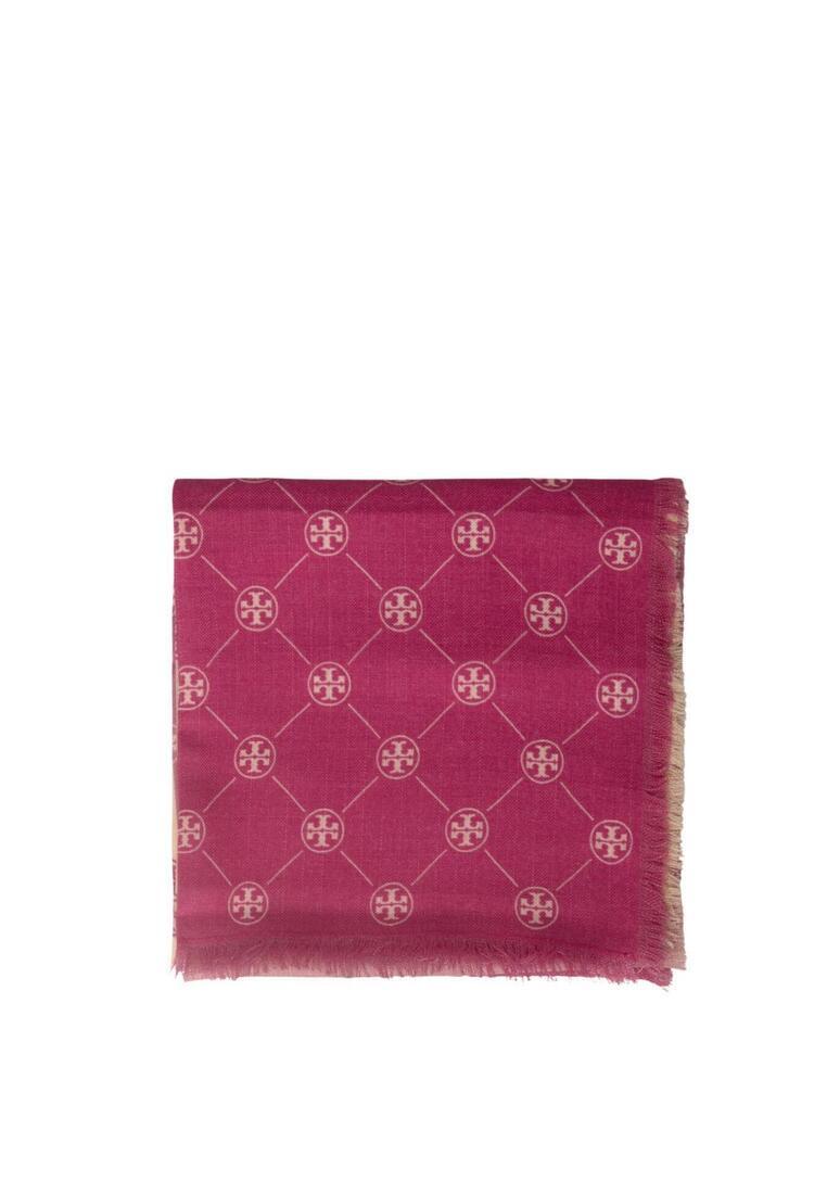 Tory Burch T Monogram Oblong Scarf