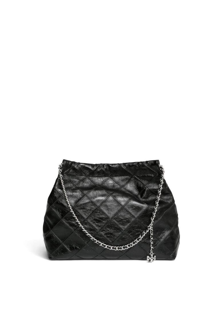 TORY BURCH Fleming Distressed Hobo Bag Shoulder Bag