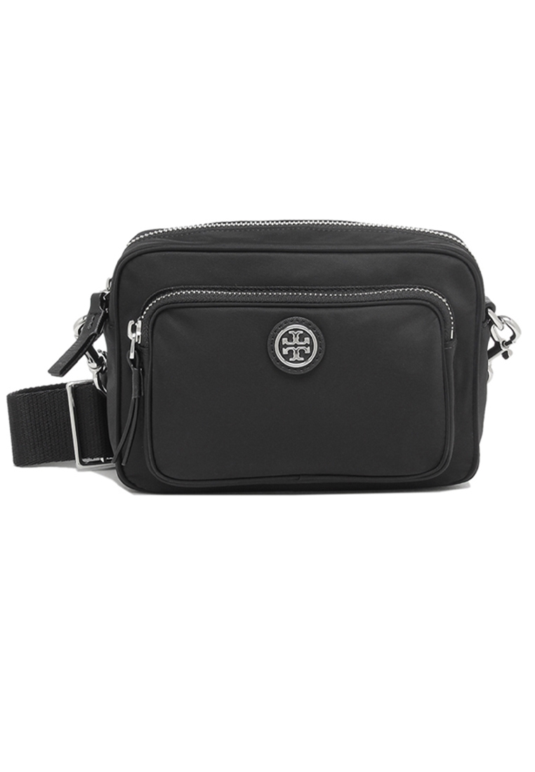 Tory Burch Nylon Mini Crossbody/Sling Bag Black 84996
