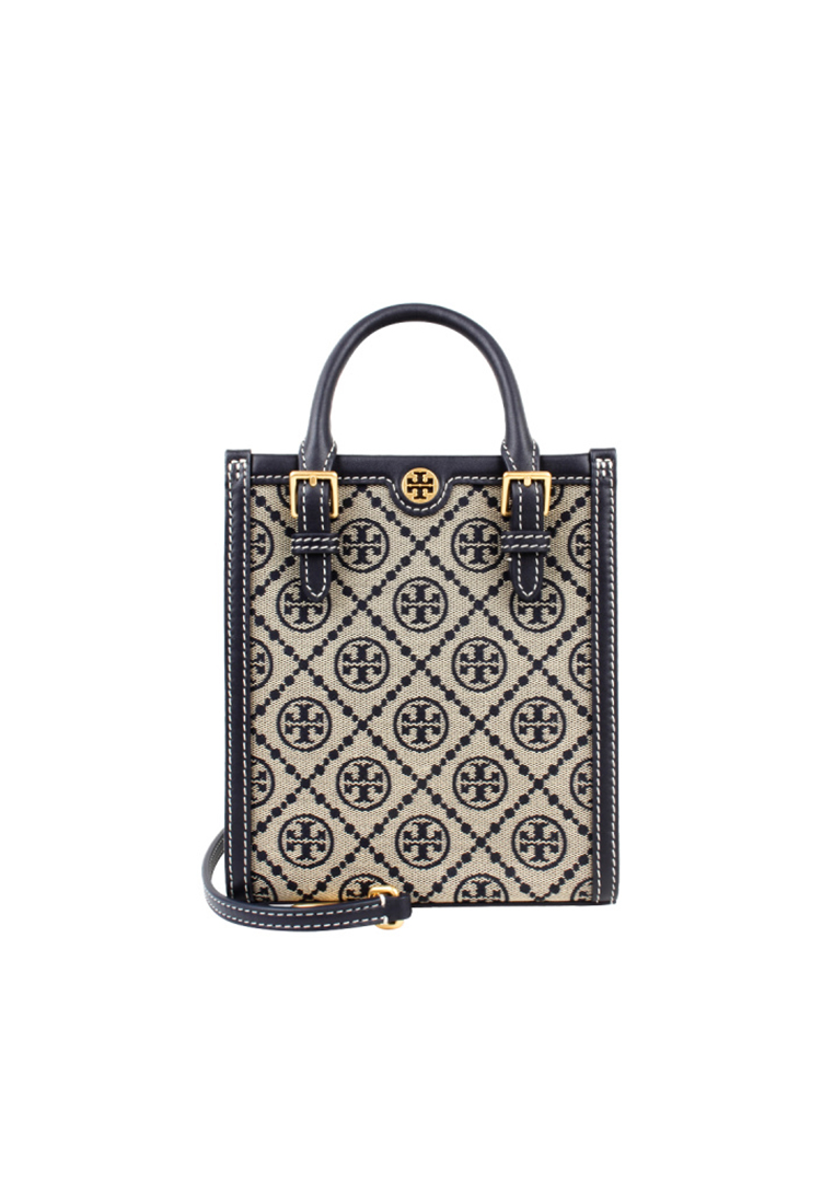 Tory Burch T Monogram Jacquard Mini Tote Bag 87146
