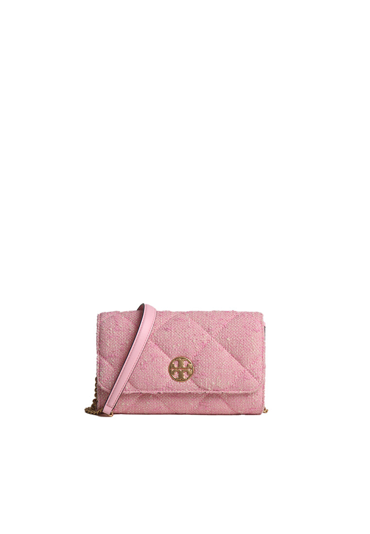 Tory Burch Tory Burch Willa Tweed Chain Wallet Crossbody Bag In Tweed 163030