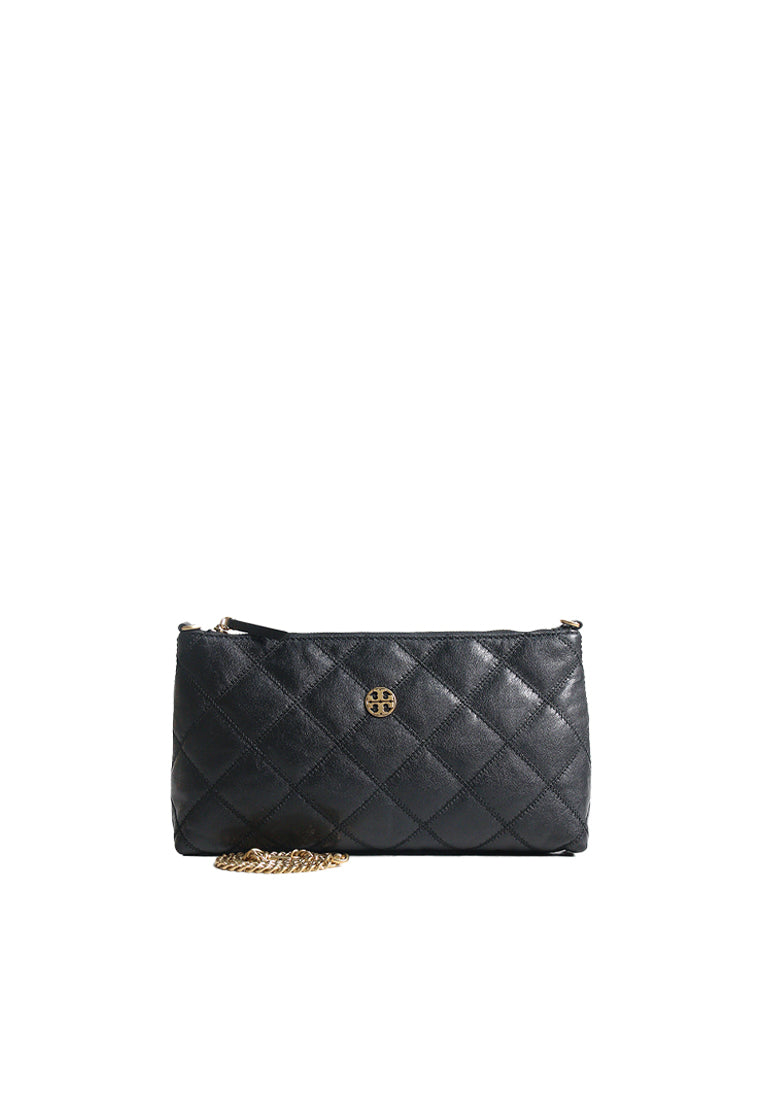 Tory Burch Tory Burch Willa Zip Shoulder Bag In Black 160651