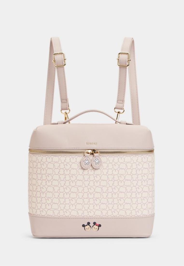 Tracey Tracey x Tsum Tsum Monogram Boxy 2-Way Bag Backpack Sling Bag