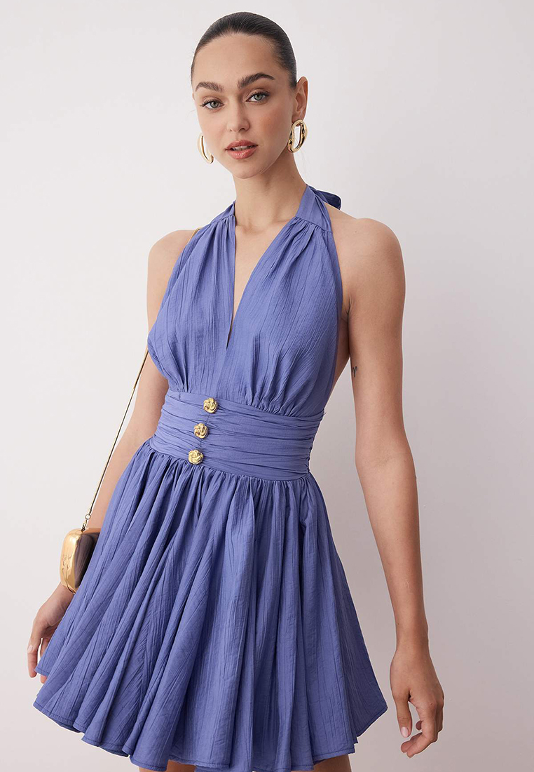 Trendyol Chiffon Skater Dress
