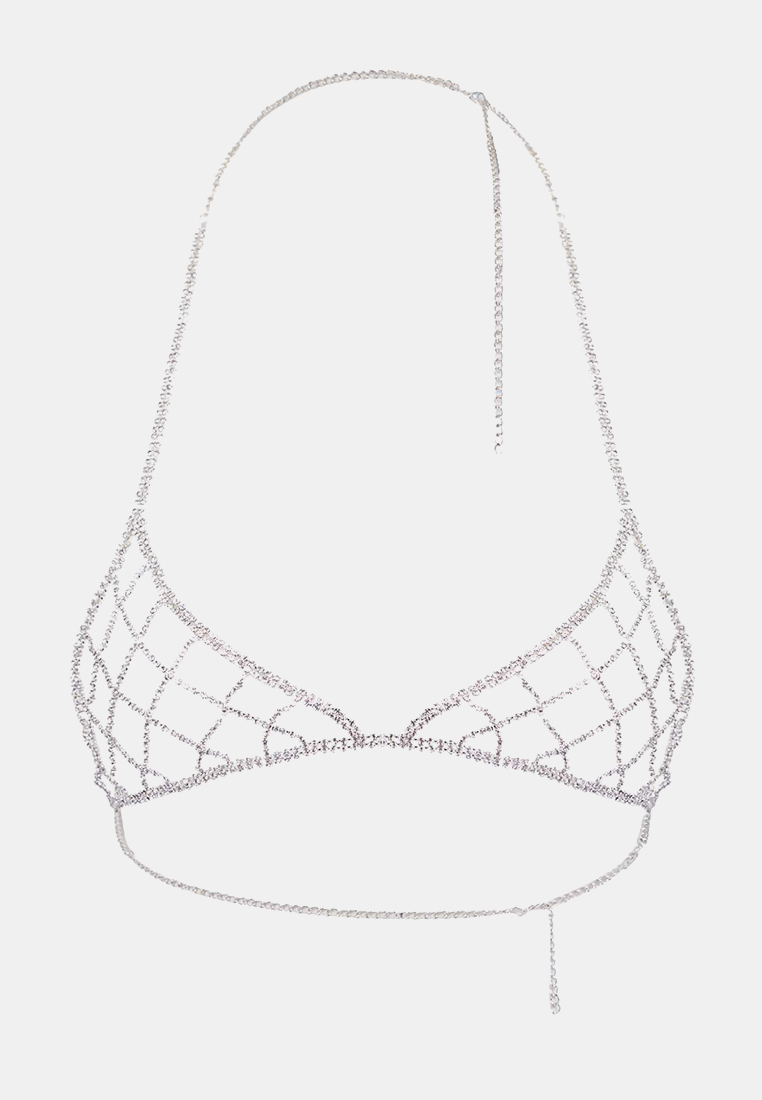 Trendyol Silver Stone Bra/Accessory Thmss26Da2