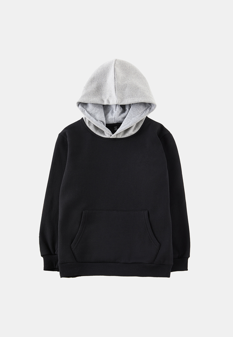 Trendyol Boy's Hooded Knitted Sweatshirt - Back Printed Tkdaw25Sw00125