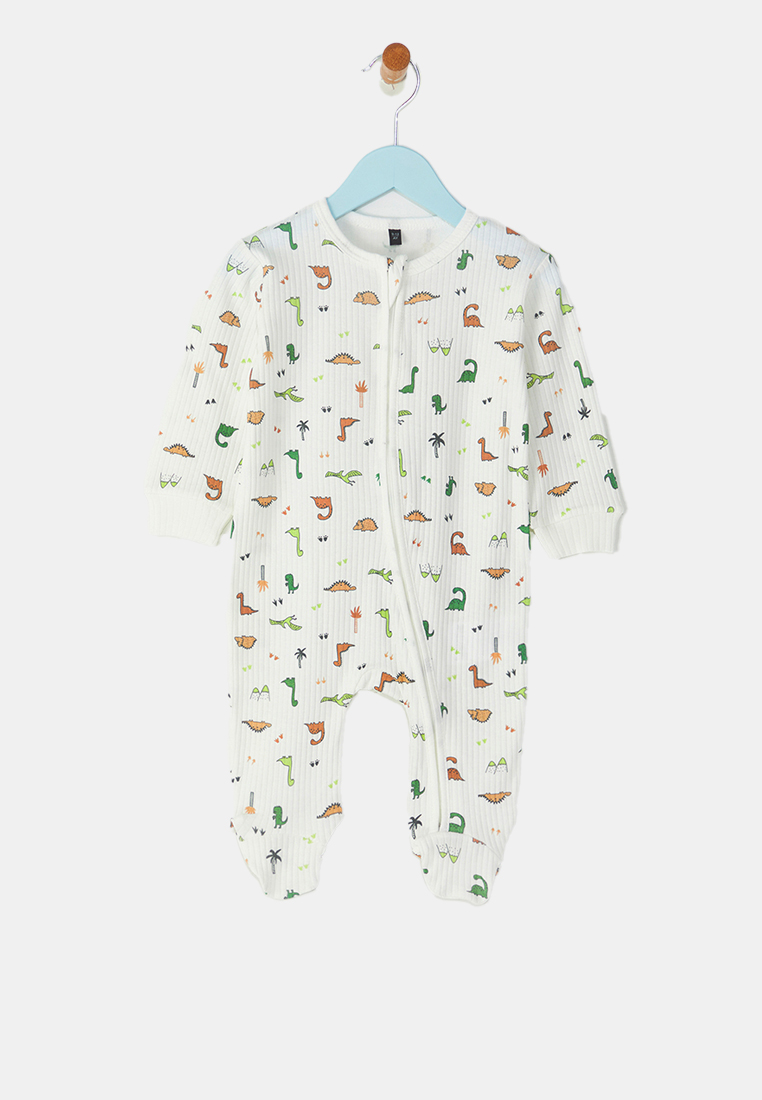 Trendyol Baby Boy Ecru Cotton Long Sleeve Tkdss25Tu00001