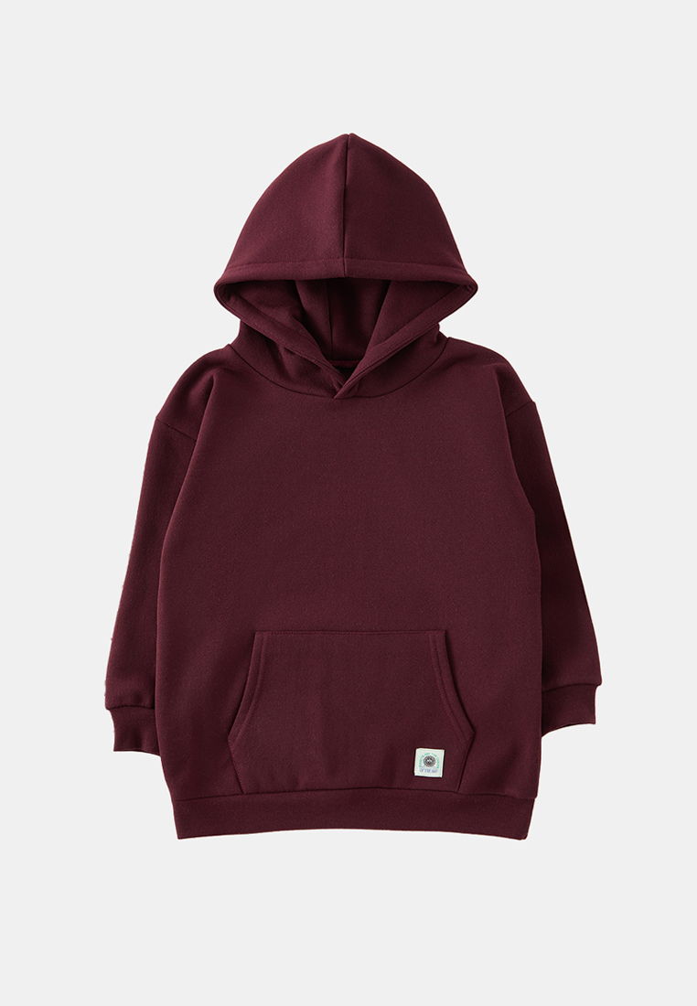 Trendyol Boy's Knitted Sweatshirt - Brown, Back Printed Tkdaw25Sw00127