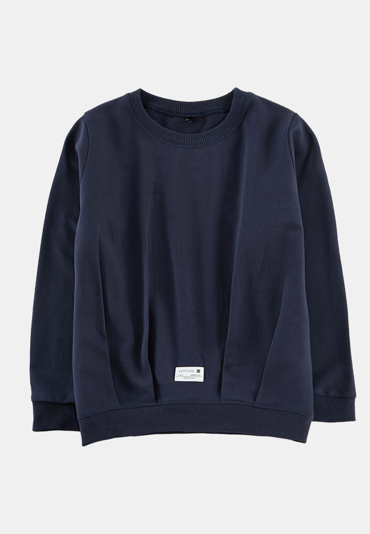 Trendyol Boy's Navy Knitted Sweatshirt - Tkdaw25Sw00030