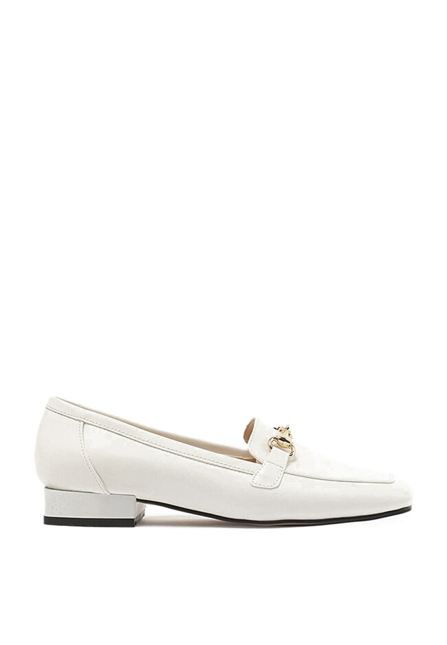 loafers silver buckle