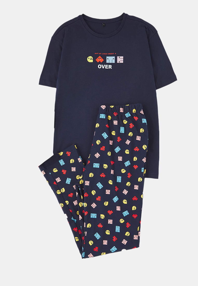 Trendyol Games Printed Pajama Set