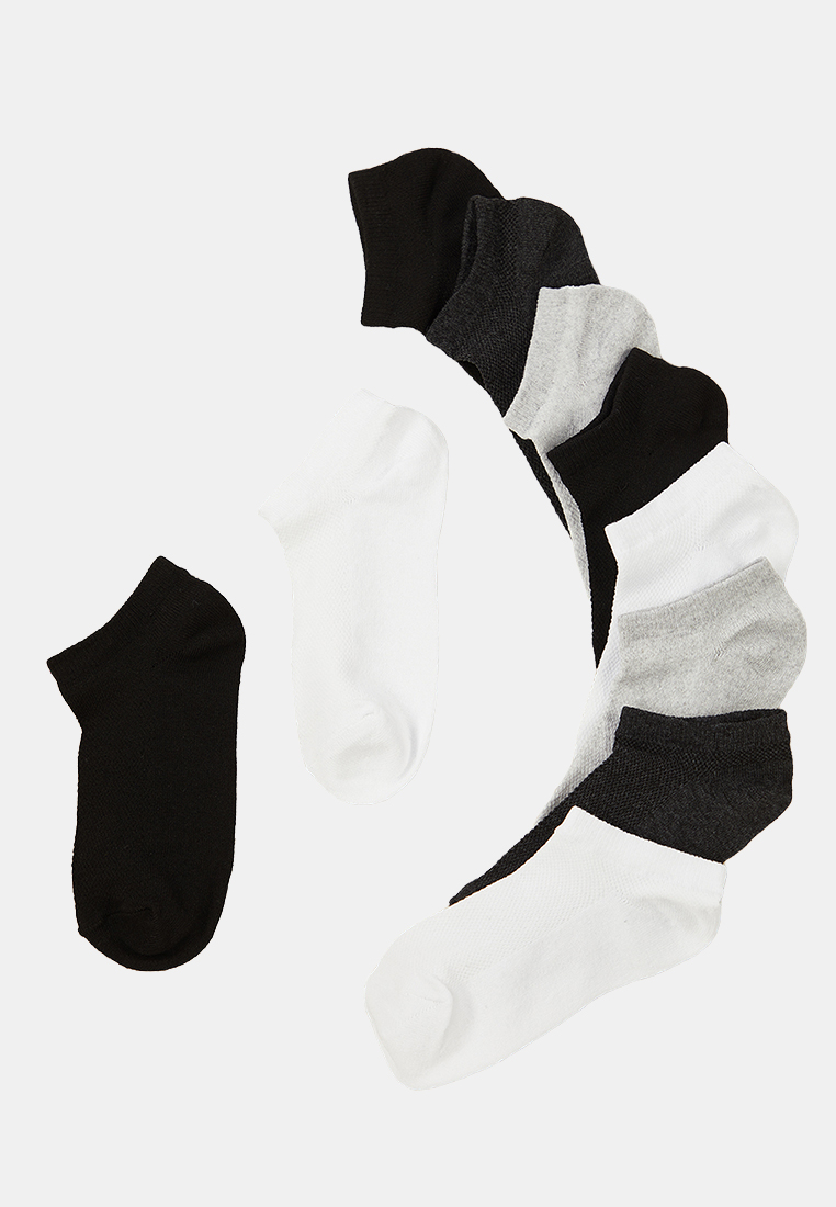 Trendyol Multicolor 10 Pack Socket Length Knitted Socks