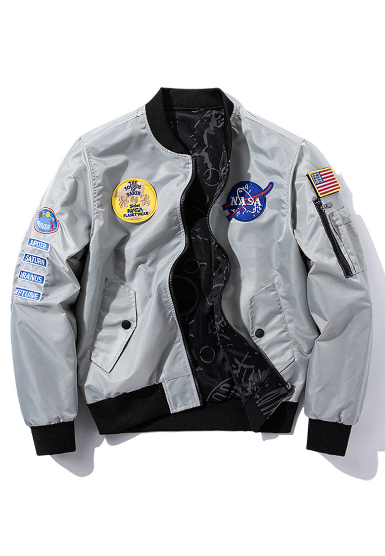 Trendyshop MA-1 Air Force Military Reversible Jacket