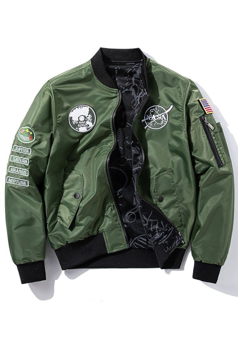 Trendyshop MA-1 Air Force Military Reversible Jacket