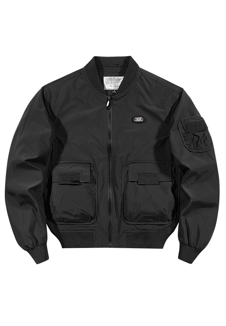 Trendyshop Casual Military Style Bomber Jacket