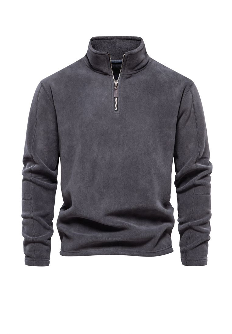 Twenty Eight Shoes Half-zip Fleece Sweatshirt AX-HD08