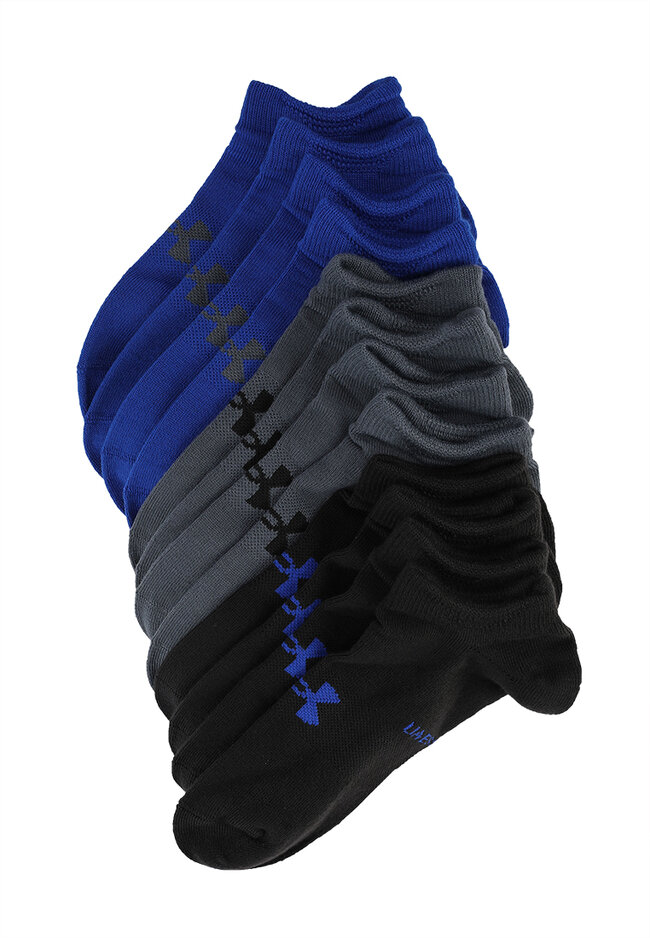 womens black under armour socks