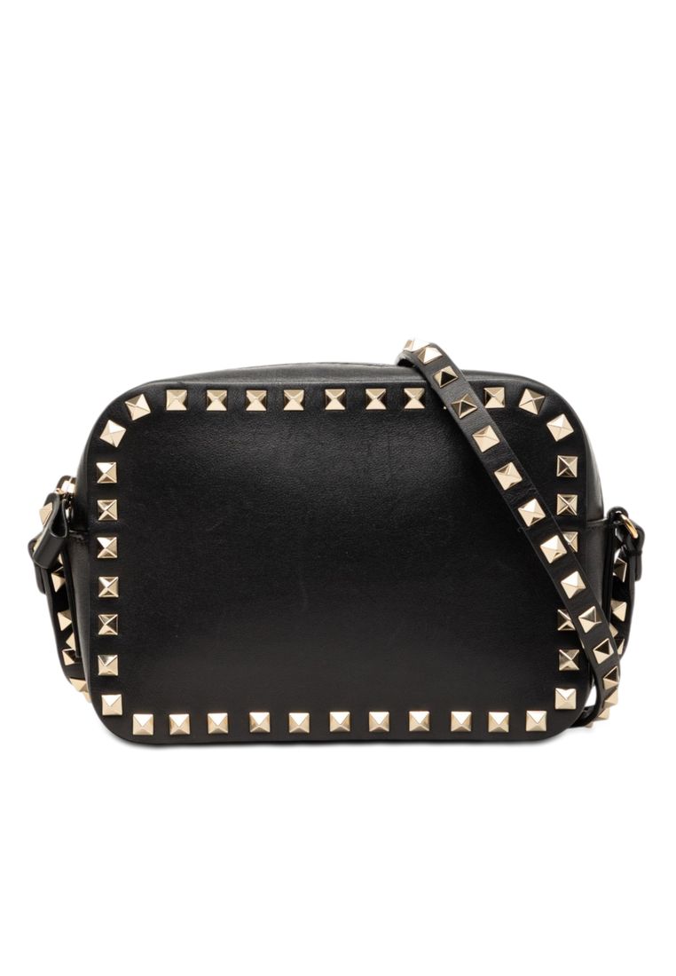 Valentino Pre-Loved Valentino Leather Rockstud Camera Bag