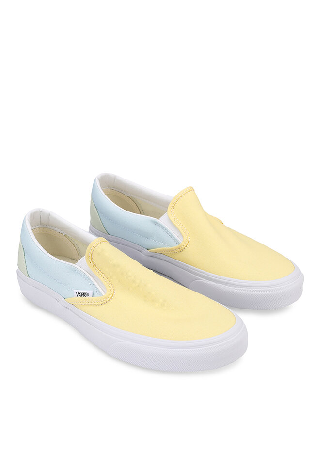 solid yellow vans