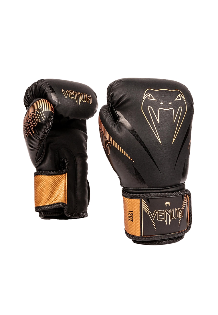 Venum Venum Impact Boxing Gloves - Black/Bronze
