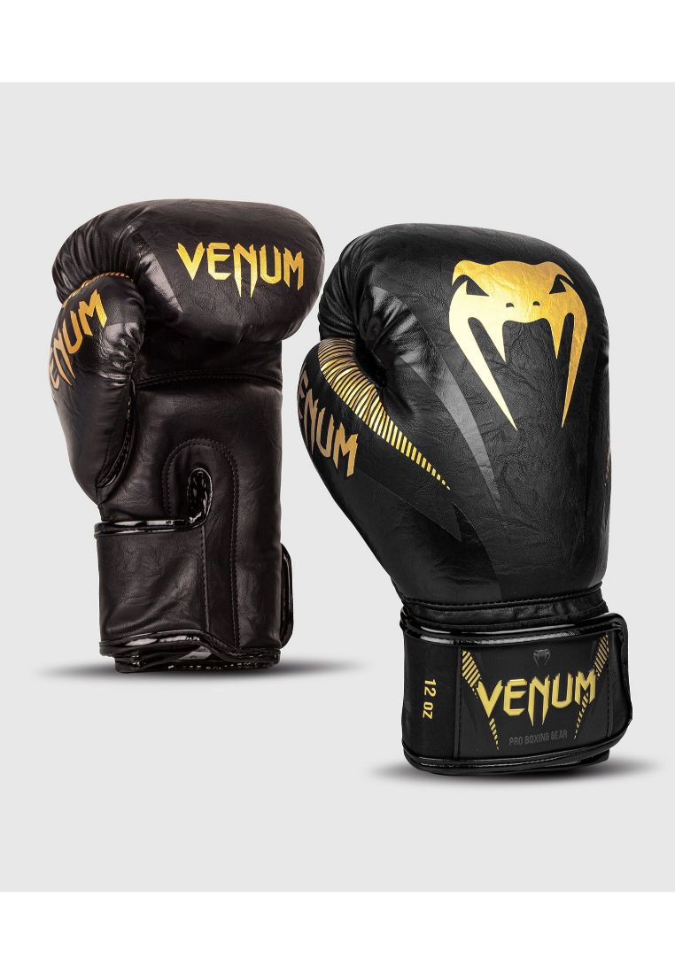 Venum Venum Impact Boxing Gloves - Black/Gold