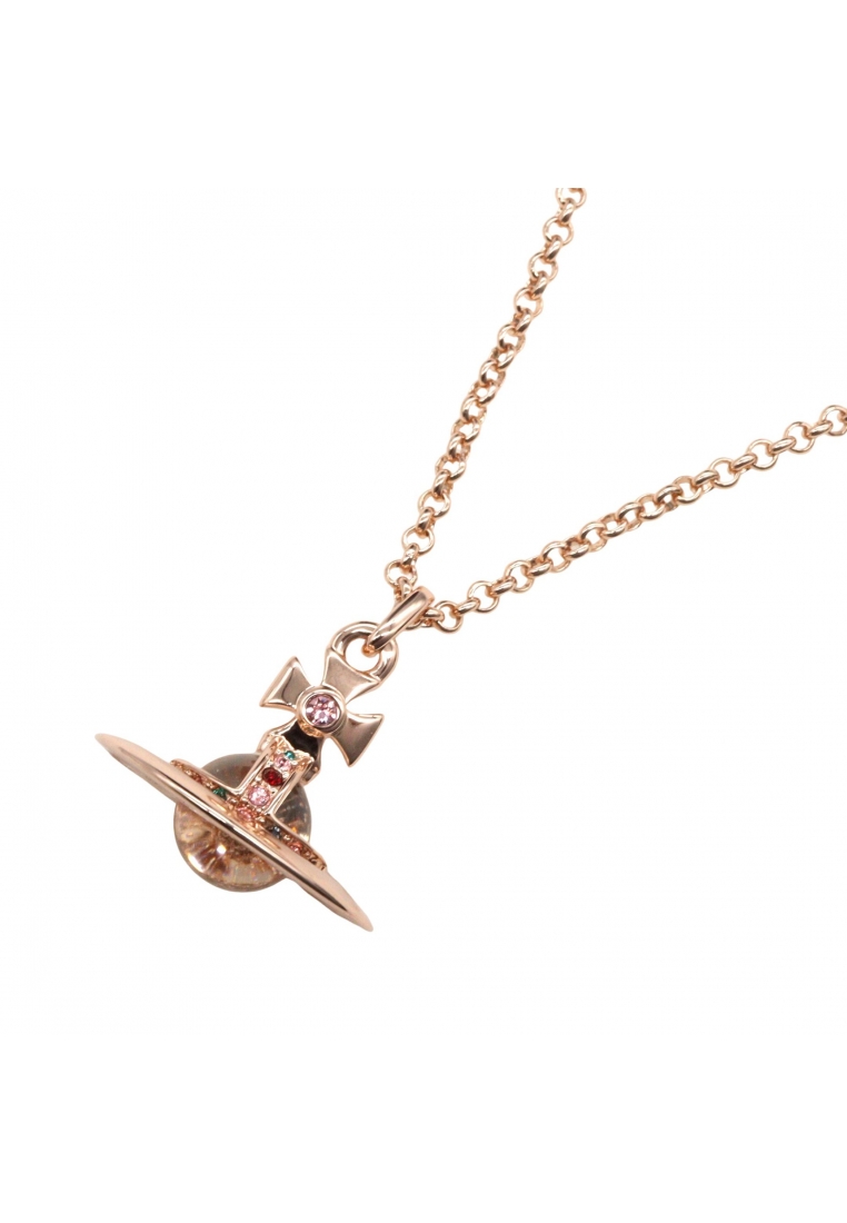 Vivienne Westwood Pre-Loved Vivienne Westwood necklace necklace Brass Pink gold