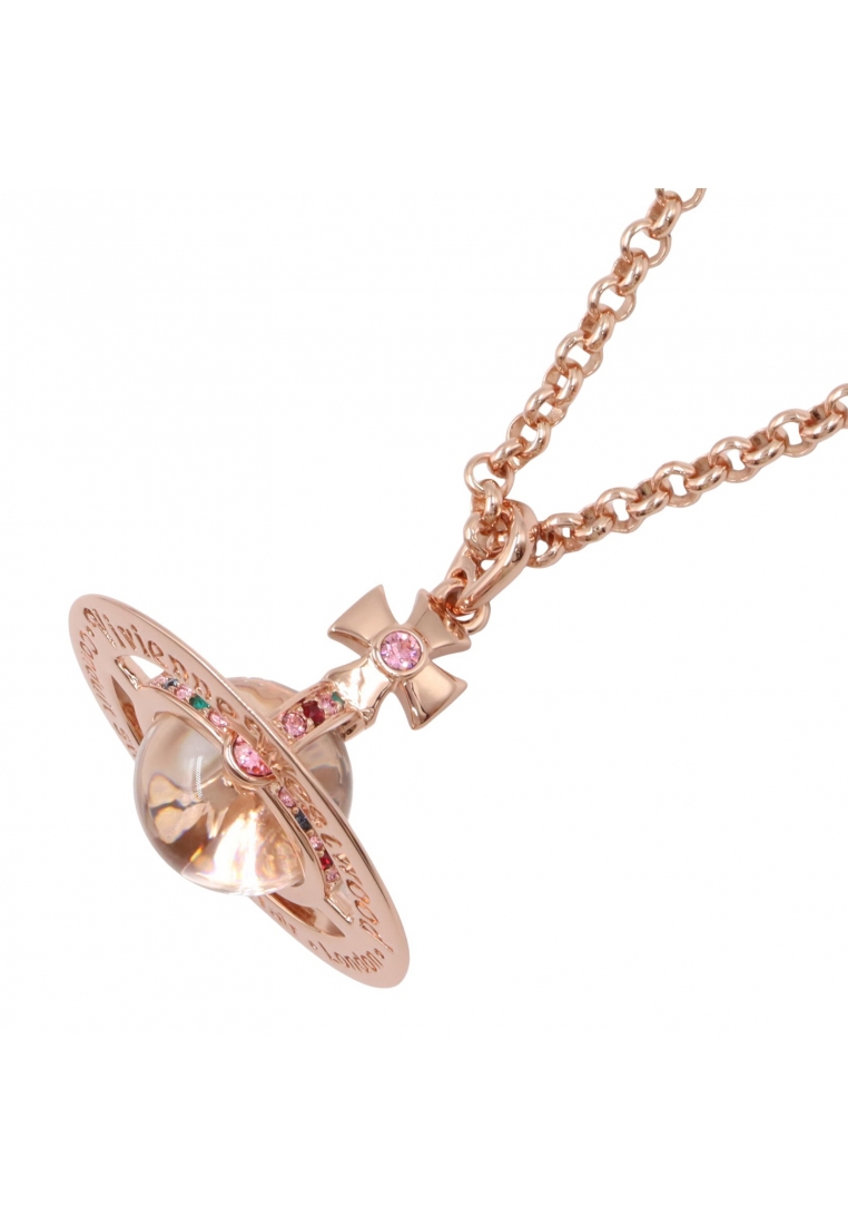 Vivienne Westwood Pre-Loved Vivienne Westwood necklace brass Pink gold