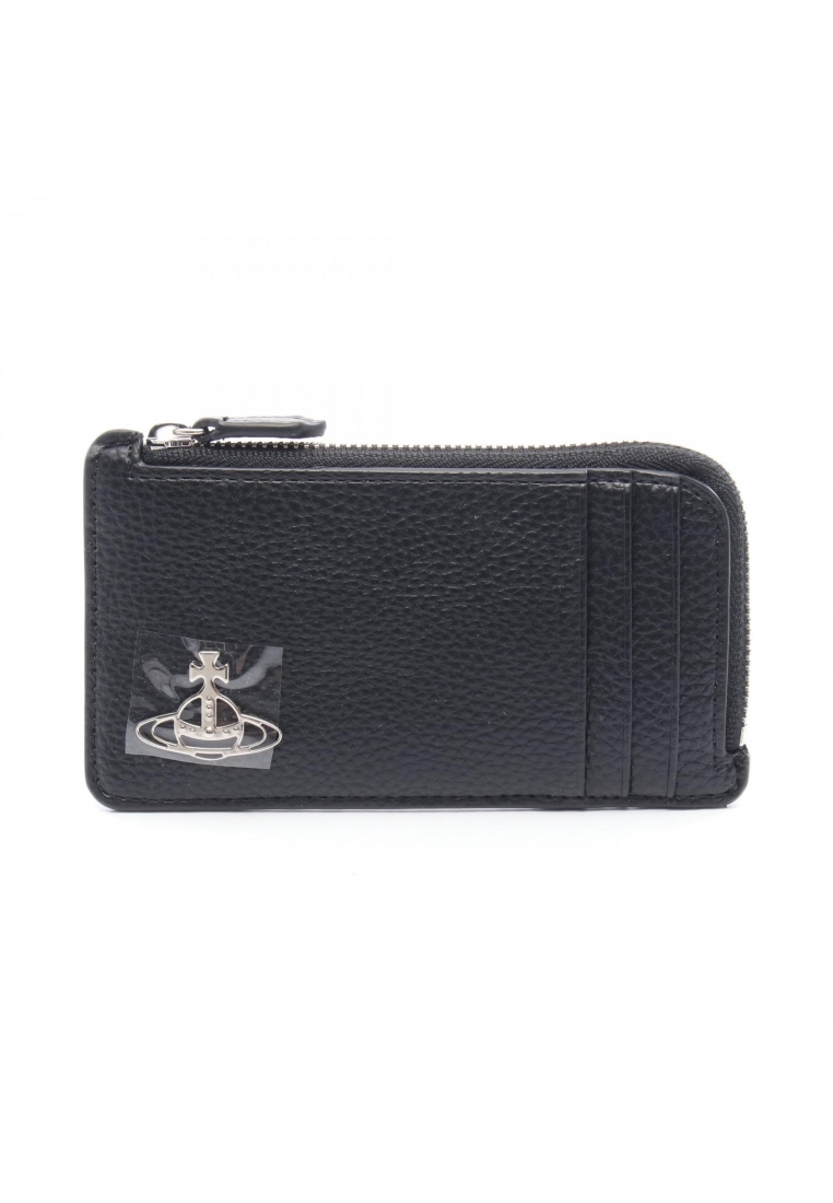 Vivienne Westwood Pre-Loved Vivienne Westwood Orb coin purse leather black