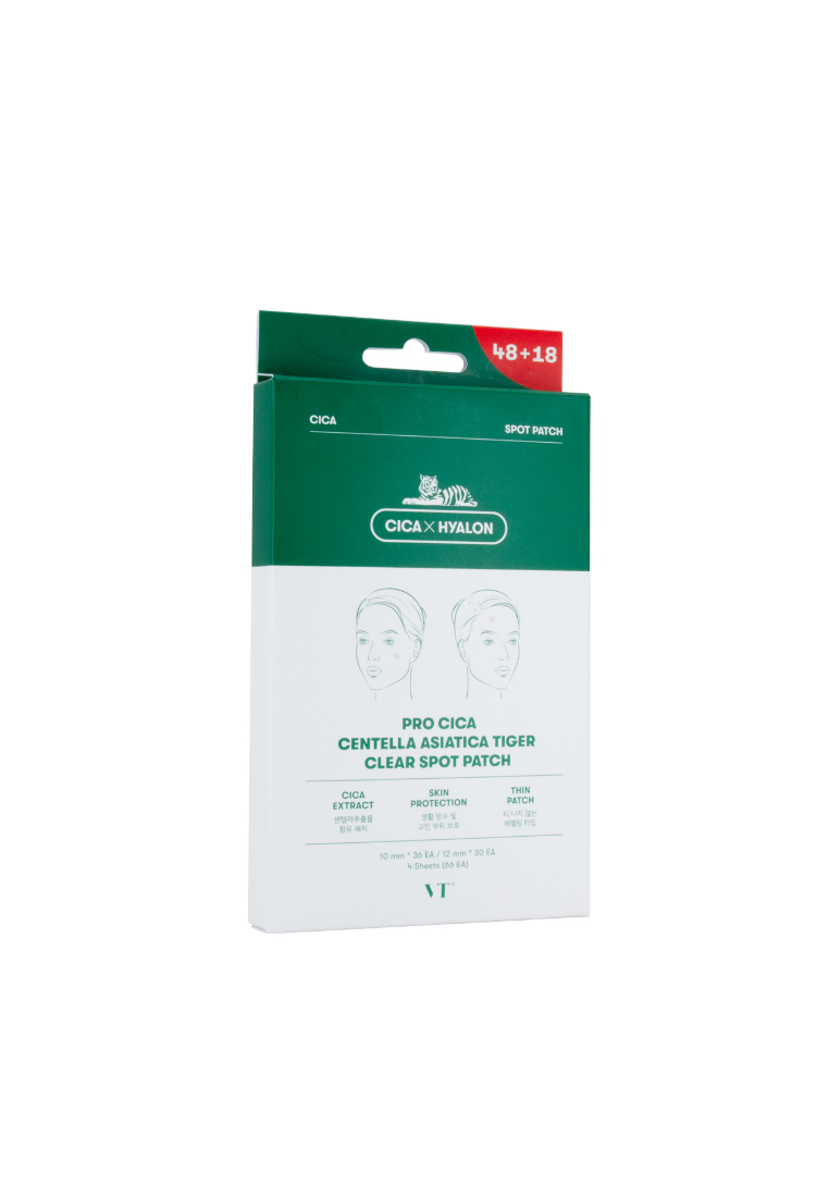 VT Cosmetics VT Pro Cica Tiger Spot Patch 66pcs