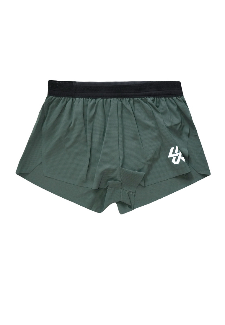 Wattsup Youth Noble Green Race Shorts (Unisex)