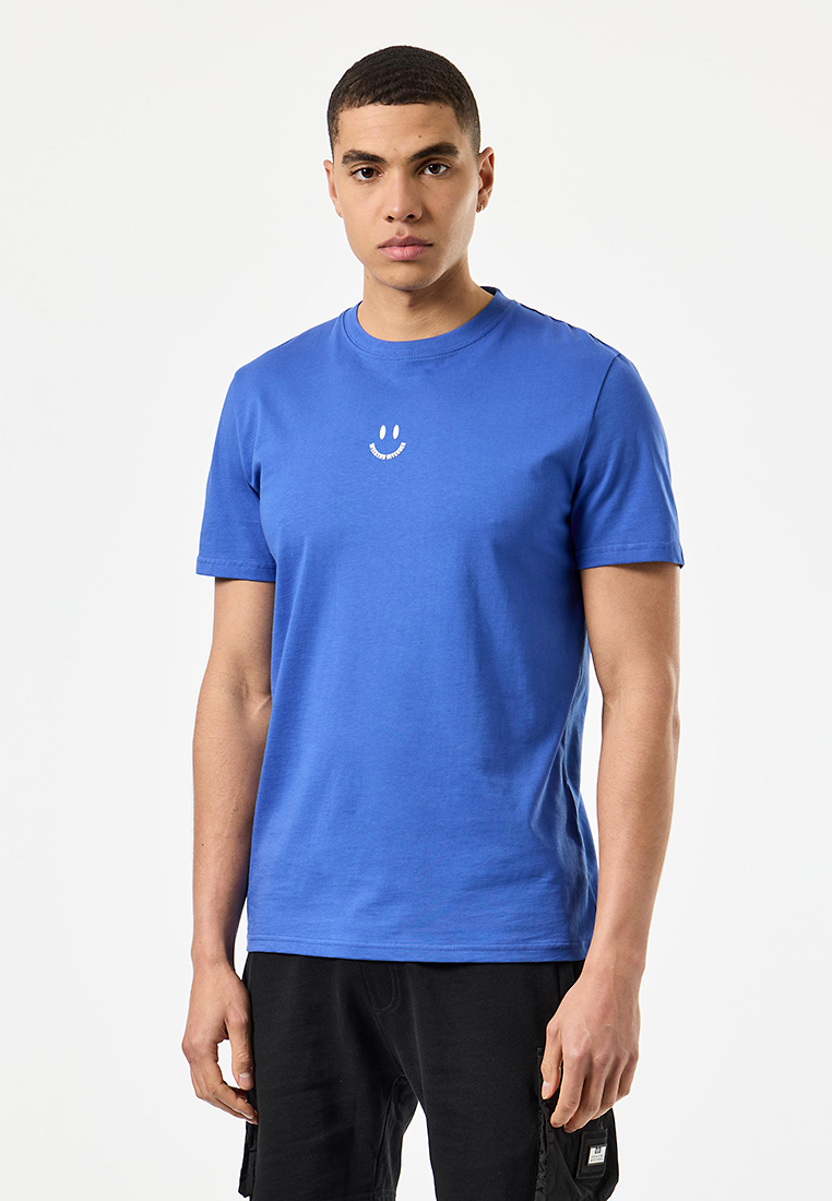 Weekend Offender MENS BLUEBELL SMILE GRAPHIC TEE