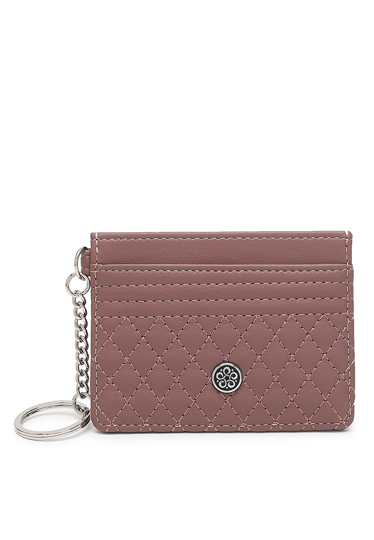 Wild Channel Women's Quilted Card Holder