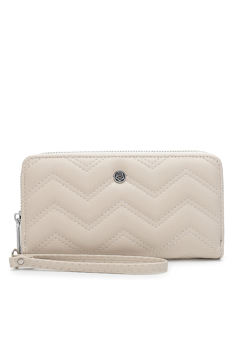 Wild Channel Women's Quilted Long Purse