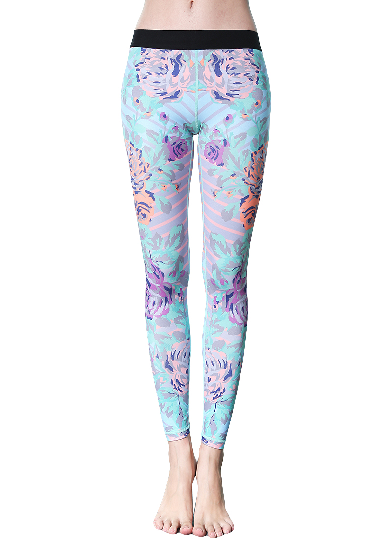 YG Fitness High-Elastic Soft Printed 