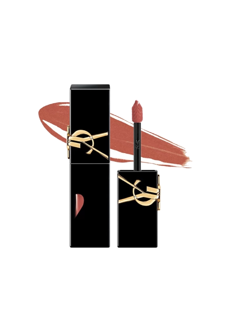 YSL THE INKS VINYL CREAM MIRROR SHINE LIQUID LIP STAIN #610 NUDE CHAMPION